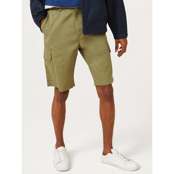 Free Assembly Men's E-Waist Cargo Shorts - Picture 2 of 8